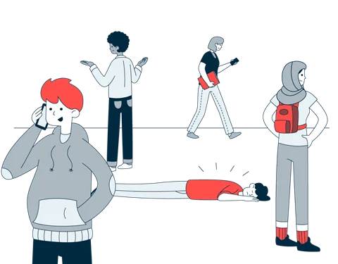 اثر تماشاگر: پدیده روانشناختی بیعملی در موقعیتهای اضطراری